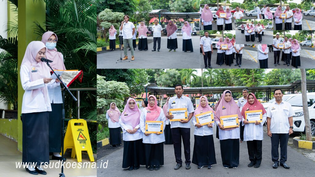 Apel Pagi dan Penyerahan Penghargaan Hasil Survei Kepuasan Masyarakat Tribulan IV Tahun 2025